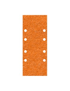 Hojas de lijar de corindón perforadas, 93 x 230 mm, grano 120, pack 5 uds