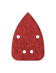 Hojas de lijar adhesivas de corindón perforadas 96 x 136 mm, grano 240, pack 10 uds