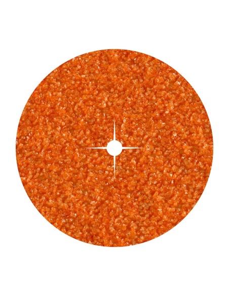 Discos de papel abrasivo de corindón ø125 mm, grano 40, pack 10 uds
