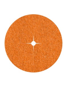 Discos de papel abrasivo de corindón ø125 mm, grano 120, pack 10 uds