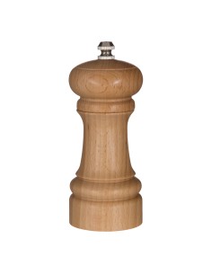 Molinillo para sal/pimienta de madera 14,5 cm