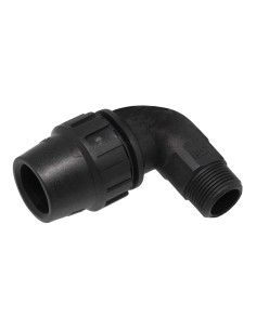 Codo rosca macho 20mm (1/2") aqua control