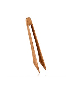 Pinza para servir de madera de olivo 30 cm