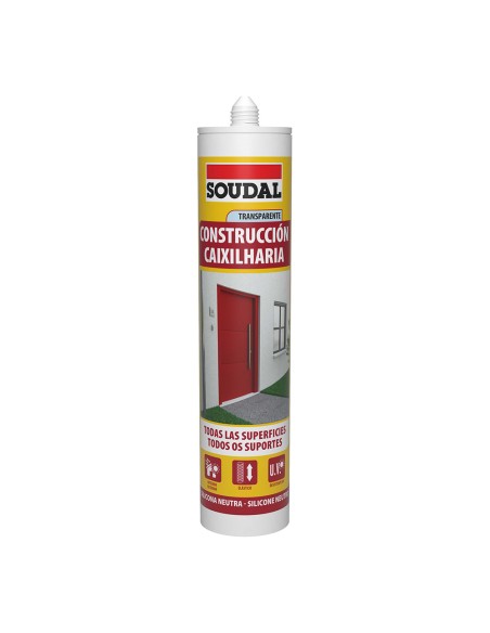 Silicona neutra construcción transparente 290 ml