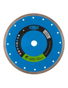 Disco diamantado continua 1a1r dct ø115 x 1,2 x 22,23 mm