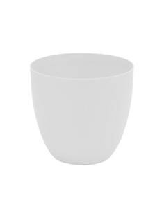 Maceta de inyeccion modelo cuenco ø26cm color blanco