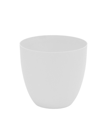 Maceta de inyeccion modelo cuenco ø32cm color blanco