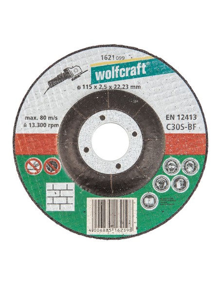 Disco corte para piedra ø115 x 2,5 x 22,23 mm