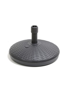 Base de parasol 30 l color: antracita ø58x15cm ipae progarden