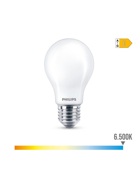 Bombilla standard led e27 8,5 w 1055 lm 6500 k luz fria ø6 x 10,4 cm