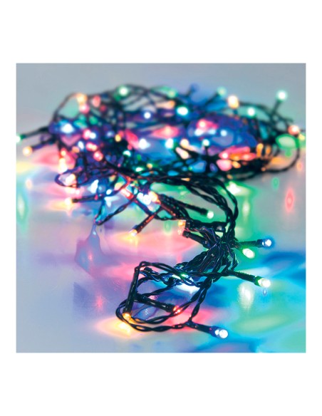 Guirnalda multifuncion 80 leds multicolor exterior 9 m