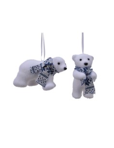 Accesorio colgante árbol oso modelos surtidos 6,3x11,5x7,5cm