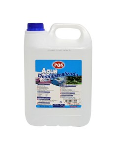 Agua desmineralizada garrafa 5 l