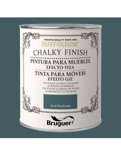 Rust-oleum chalky finish muebles azul profundo, 750 ml