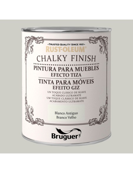 Rust-oleum chalky finish muebles blanco antiguo 125 ml