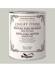 Rust-oleum chalky finish muebles blanco antiguo 750 ml