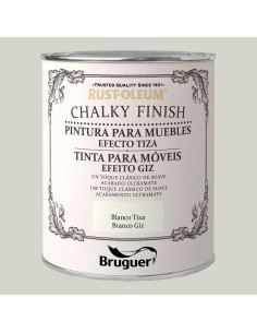 Rust-oleum chalky finish muebles blanco tiza 125 ml