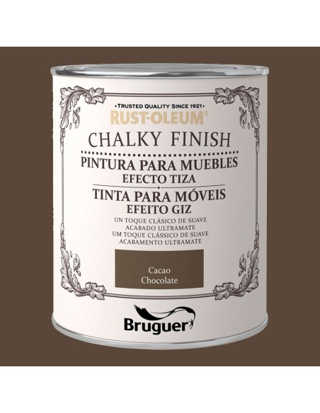 Rust-oleum chalky finish muebles cacao, 750 ml