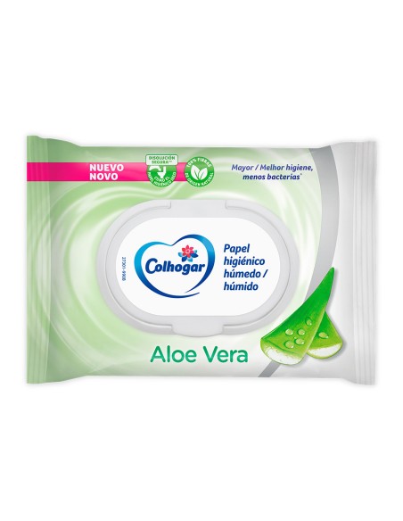 Papel higiénico humedo aloe vera 42 uds