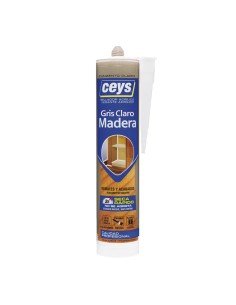 Sellador acrílico madera gris claro 300 ml