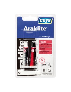 Ceys araldite rapido pequeño blister 5 + 5 ml