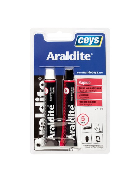 Ceys araldite rapido grande blister 15 + 15 ml