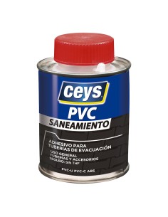 Adhesivo pvc saneamiento tapon pincel 250 ml