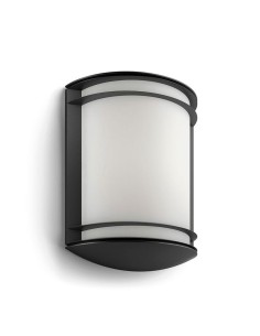 Aplique led modelo antelope 6 w 600 lm 4000 k negro 8,9 x 26,9 x 19,9 cm