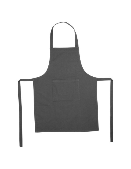 Delantal gris oscuro 60 x 80 cm