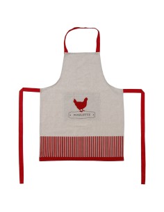 Delantal gourmet modelo poulette 60 x 80 cm