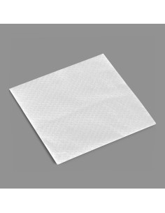 Servilletas de papel blancas de 1 capa 30 x 30 cm, 80 uds