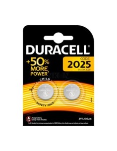 PILA BOTON 2025 DURACELL 2 PZ