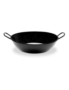 Sartén honda esmaltada con asas para inducción-vitroceramica ø32 cm