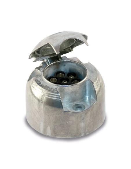 Hembra de conexion remolque metalica 7 polos goodyear