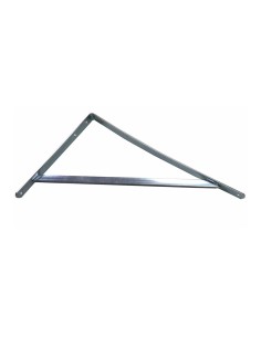 Escuadra de acero zincado fortex 33 x 50 cm