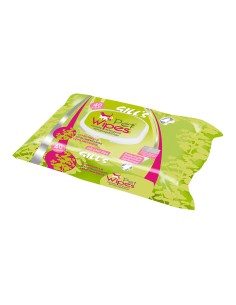 Toallitas humedas mascotas xl aroma citronela 30 x 20 cm, 40 uds