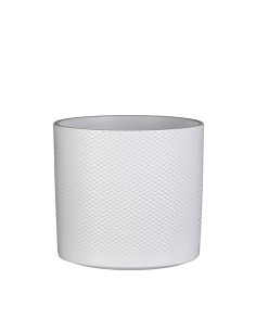 Maceta cerámica era color blanco ø23x21,5cm