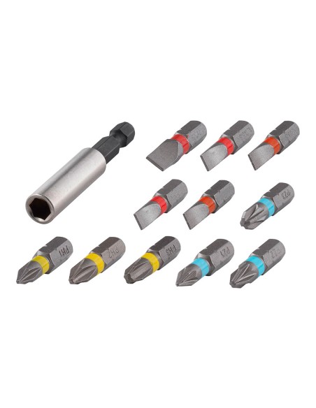 Juego de puntas solid, con portapuntas magnético 2445000 wolfcraft