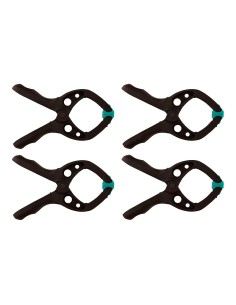 Pinza de resorte, 30 mm, pack 4 uds