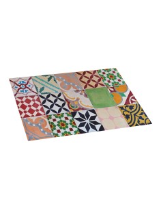 Alfombra vinilica mosaico color 45 x 75 cm