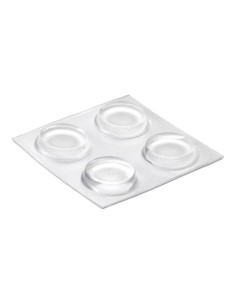 Gota autoadhesiva protectora ø19x4mm (blister 4 unid.) inofixcolgador sobrepuerta blanco blister inofix