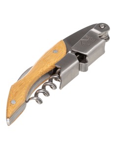 Sacacorchos profesional de bambú