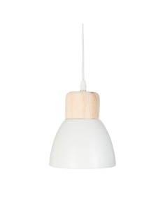 Lámpara de techo blanco e14 19 x 15 cm bombilla no incluida