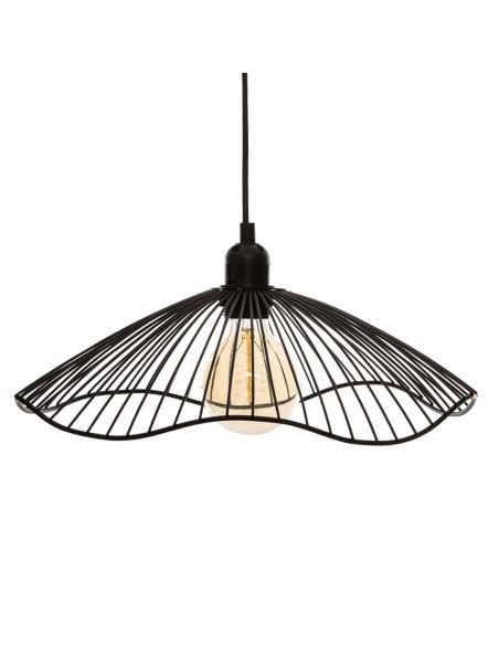 Lámpara de techo metalica coleccion "cháteau" e27 ø34 cm x 15,5 cm