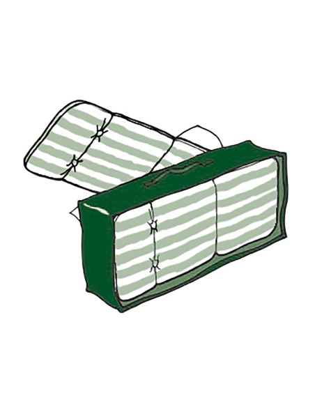 Funda de protección cubre colchonetas 37x128x57cm 100g/m