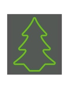 Figura flexiled abeto verde 62 cm