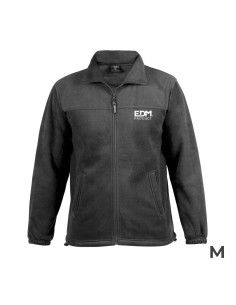 Chaqueta polar fleece 280g/m con cremallera talla-m
