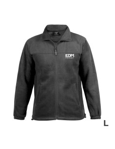 Chaqueta polar fleece 280g/m con cremallera talla-l