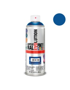 Pintura acrílica spray evolution 520 cc ral 5010 gentian blue 300 g