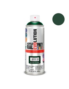 Pintura acrílica spray evolution 520 cc ral 6009 fir green 300 g